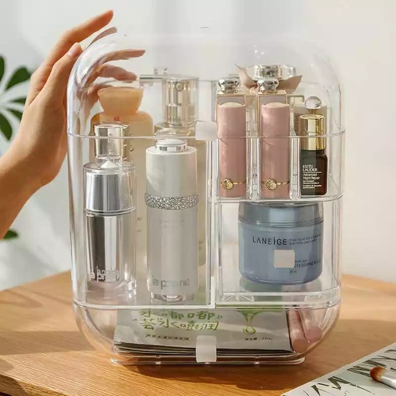 Makeup Cosmetics Storage Organizer, Skin Care Storage Rack, Makeup Brush Bucket Dressing Drawer Shelf, Waterproof and Dustproof Cosmetics Storage Display Box, Lipstick Holder Makeup Cosmetics Storage Organizer, Skin Care Storage Rack, Makeup Brush Bucket Dressing Drawer Shelf, Waterproof and Dustproof Cosmetics Storage Display Box, Lipstick Holder